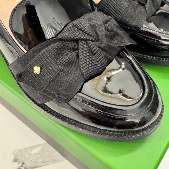 Kate Spade New York Women's Leandra Slip On Loafer High Heel Pumps Black - Picture 10 of 16